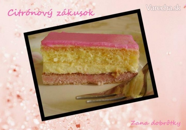 Citrónový zákusok