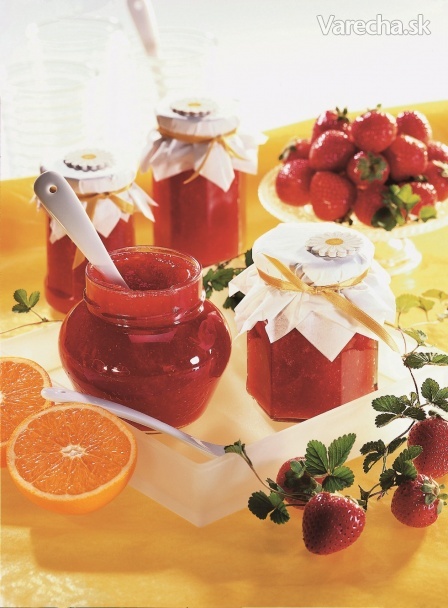 Jahodovo-pomarančový džem
