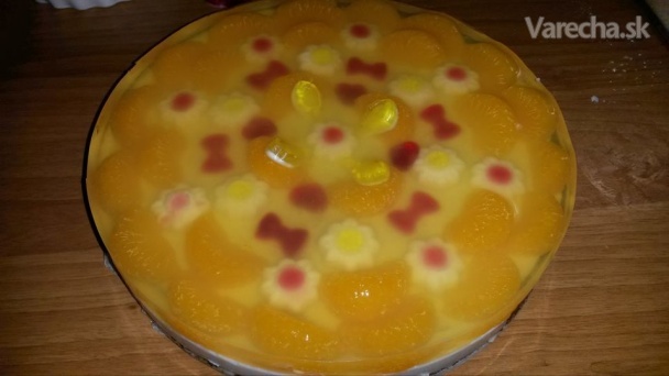 Mandarinková narodeninová tortička