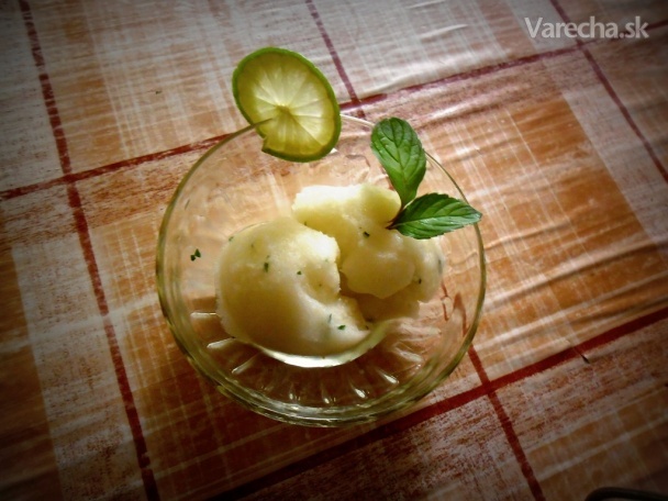 Recept - Limetkovo-zázvorový sorbet