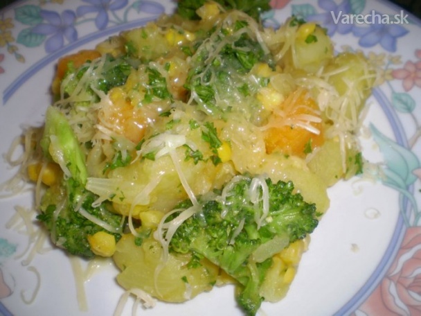 Dusené zemiaky s brokolicou (fotorecept)