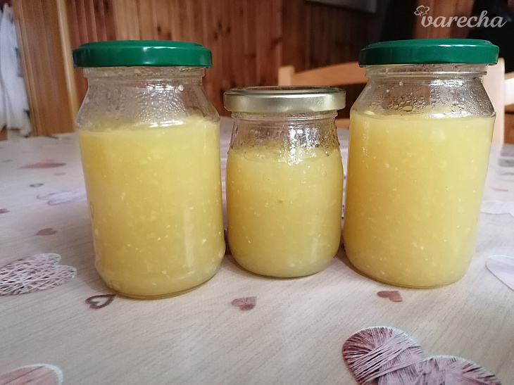 Džem zo žltej cukety (fotorecept)
