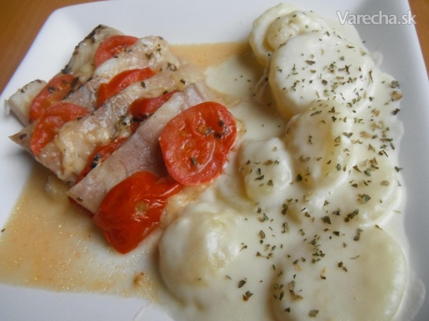 Rybka a la italiano a šľahačkové zemiaky :-) (fotorecept)