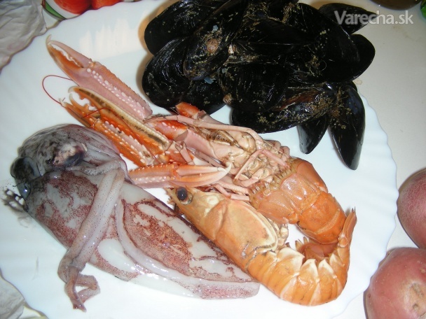 Rybacia polievka - soupe de poisson (fotorecept)
