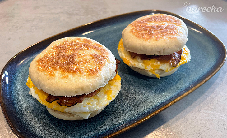 Raňajkový McMuffin (fotorecept)