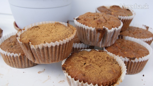 Cuketové muffiny netradične s goji (fotorecept)