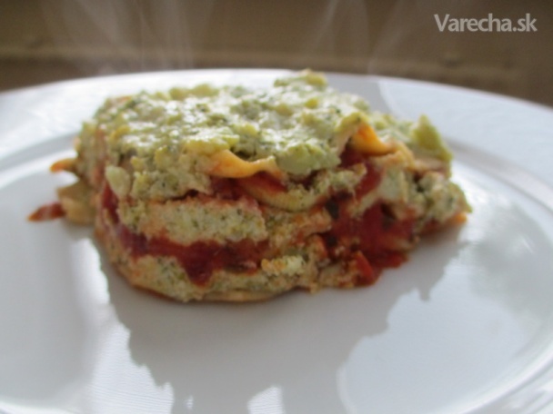 Brokolicové lasagne s cuketou (fotorecept)