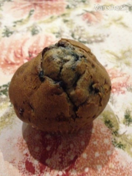 Muffiny čokoládovo-čučoriedkové (bezlepkové)