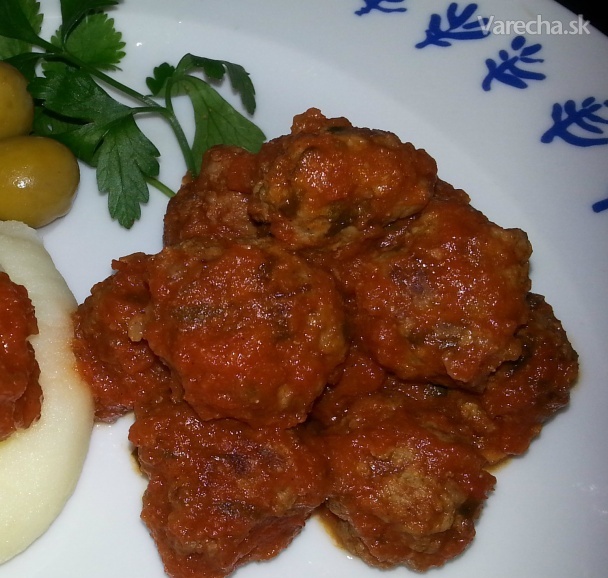 Guľôčky z mletého mäsa v paradajkovej omačke na marocký spôsob (videorecept)