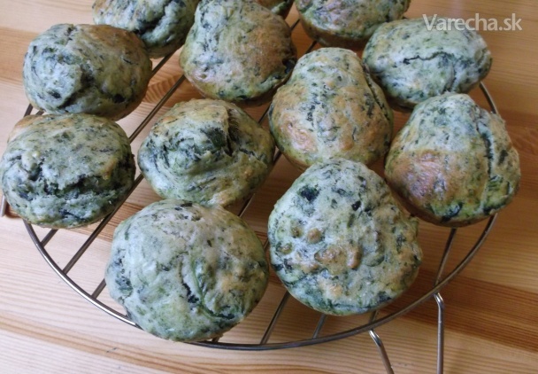 Špenátové muffiny