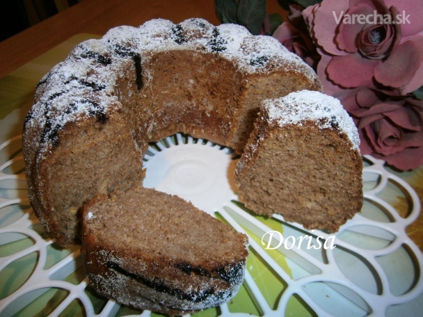Perníková bábovka s jablkami (fotorecept)