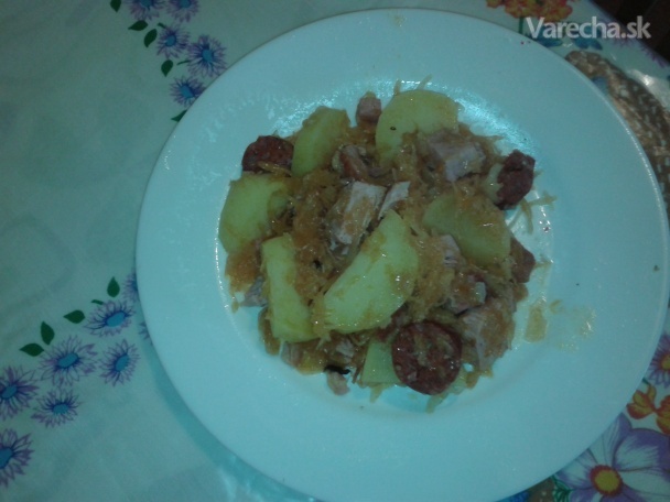 Horehronské zemiaky s kapustou