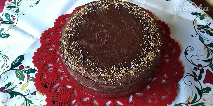 Čokoládová torta (fotorecept)