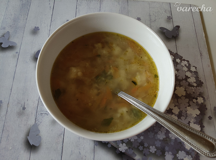 Zeleninová polievka (fotorecept)