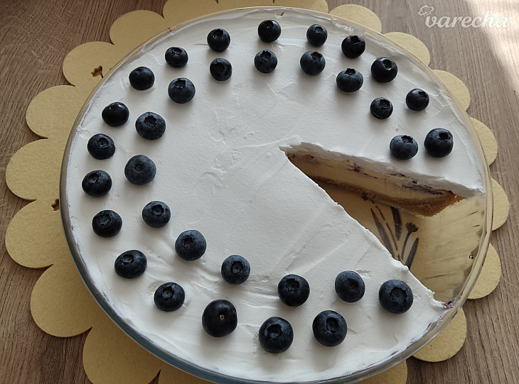 Čučoriedkový cheesecake (fotorecept)