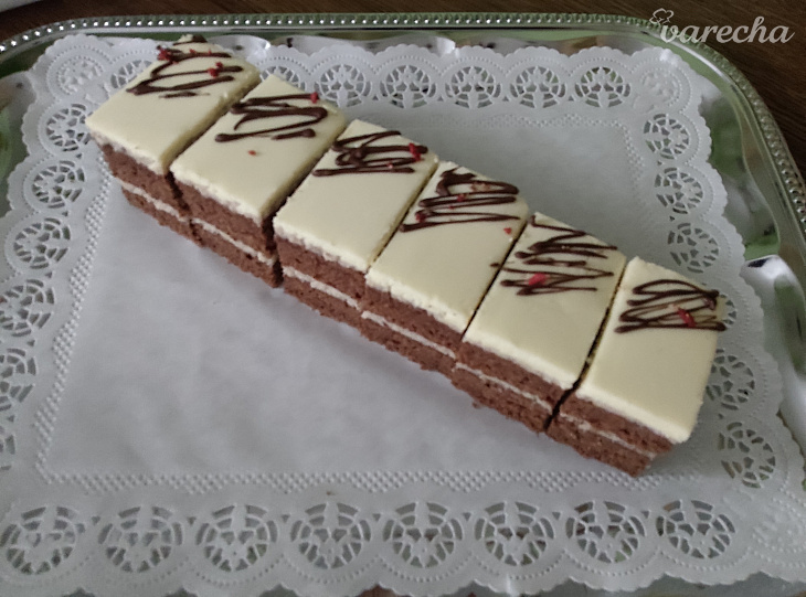 Perníkové rezy s gaštanovým pyré a cmarovým poťahom (fotorecept)