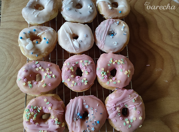 Jednoduché donuty (fotorecept)