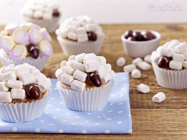 Cupcake à la Marshmallow ovečky