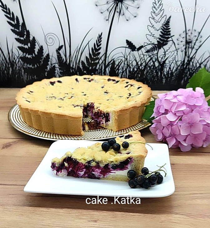 Čierne ríbezle s tvarohom v lineckom ceste (fotorecept)