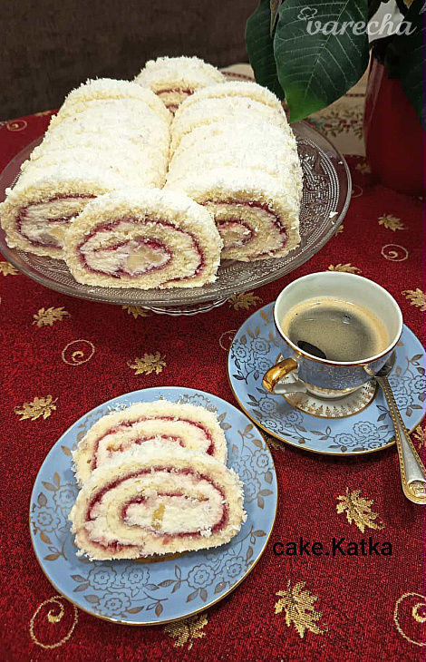 Bezlepková roláda Piñacoláda (fotorecept)