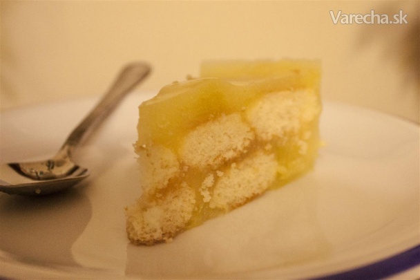 Ananásová torta z jabĺk (fotorecept)