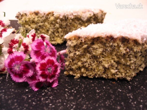 Makový koláčik (fotorecept)