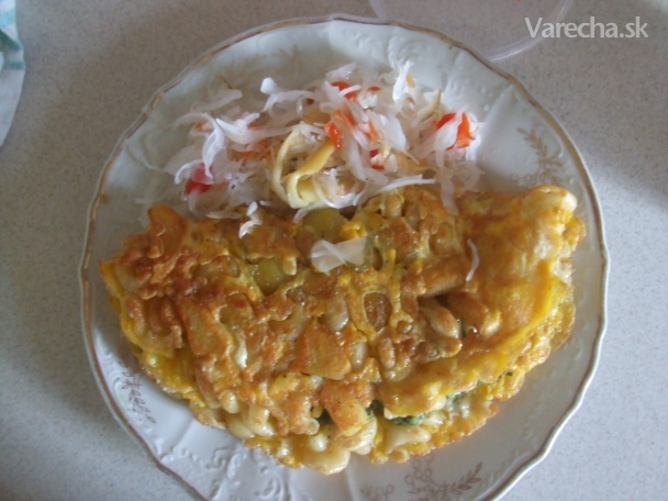 Velikonoční omeleta na Zelený čtvrtek (fotorecept)