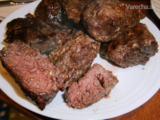 Steak z kengury (fotorecept)