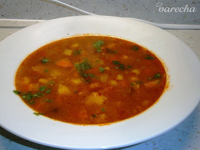Hubová polievka z húb Shimeji (fotorecept)