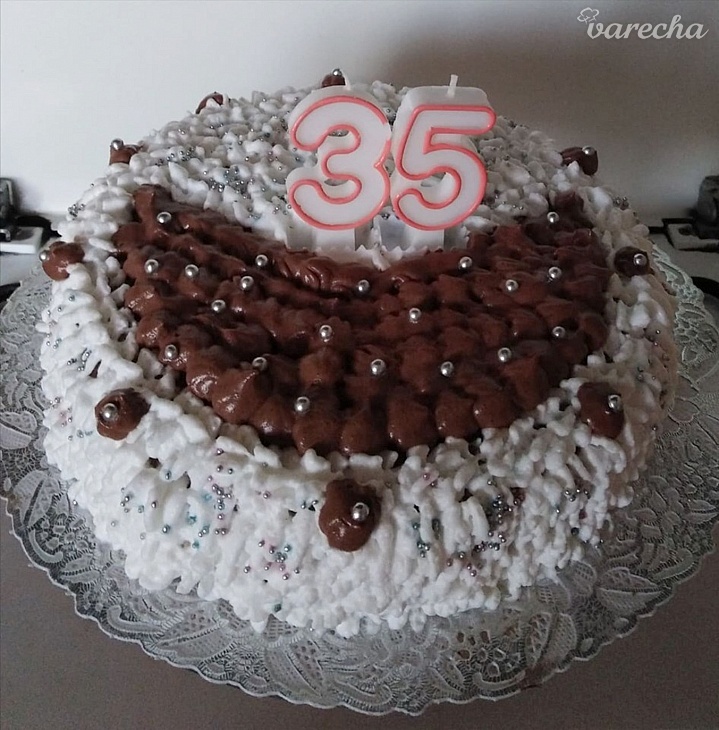 Torta k 35. narodeninám (fotorecept)