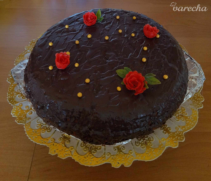 Sacherova torta k narodeninám (fotorecept)