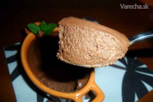 Karamelovo - čokoládová pena (fotorecept)
