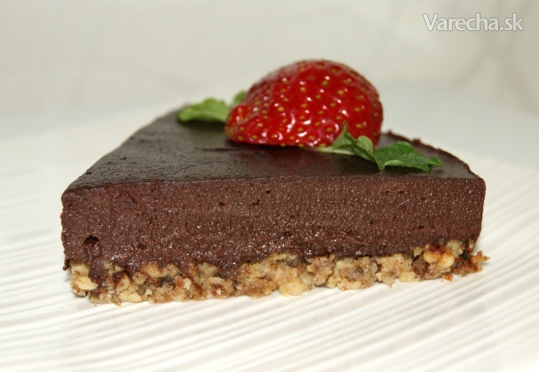 Čokoládová kešu tortička (fotorecept)