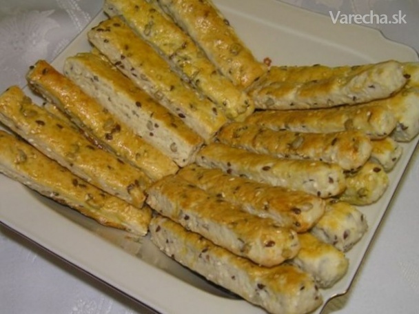 Trojzrnné slané tyčinky (fotorecept)