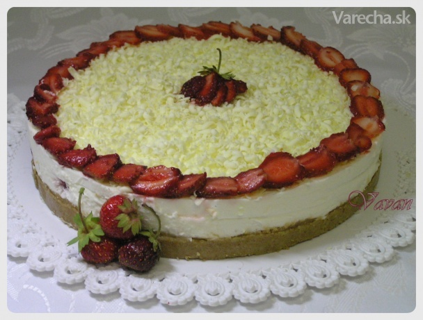 Nepečená ovocná  torta 