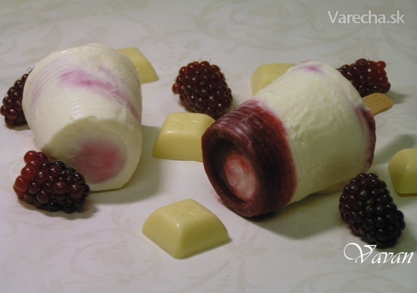 Recept - Nanuky z bielej čokolády s malinami 