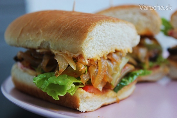 Zeleninové mini sendviče s hlivou kotúčovou (fotorecept)
