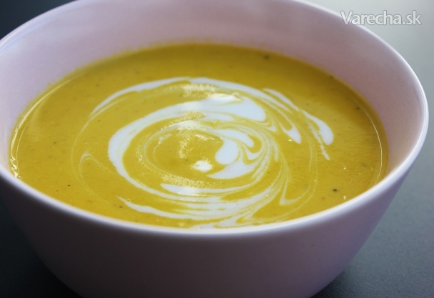 Pečená mrkvová polievka (fotorecept)