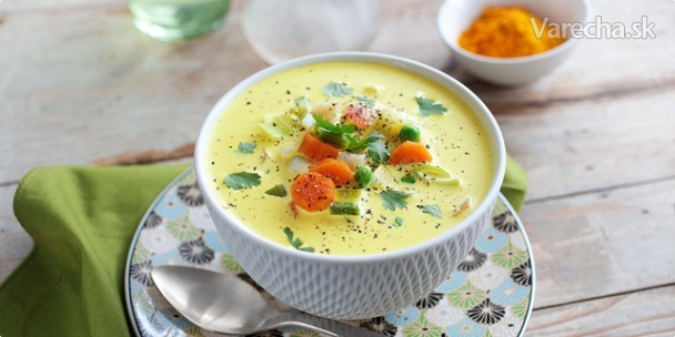 Zeleninová polievka s nádychom orientu