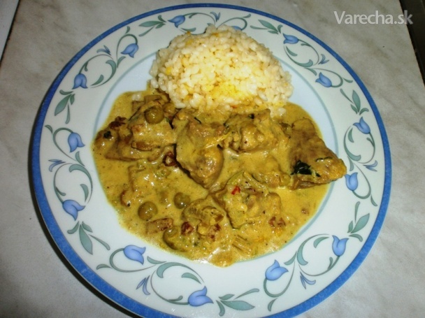 Morčacie  stehno na curry (fotorecept)