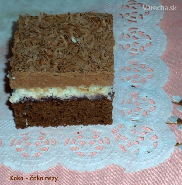 Koko-čoko rezy (fotorecept)