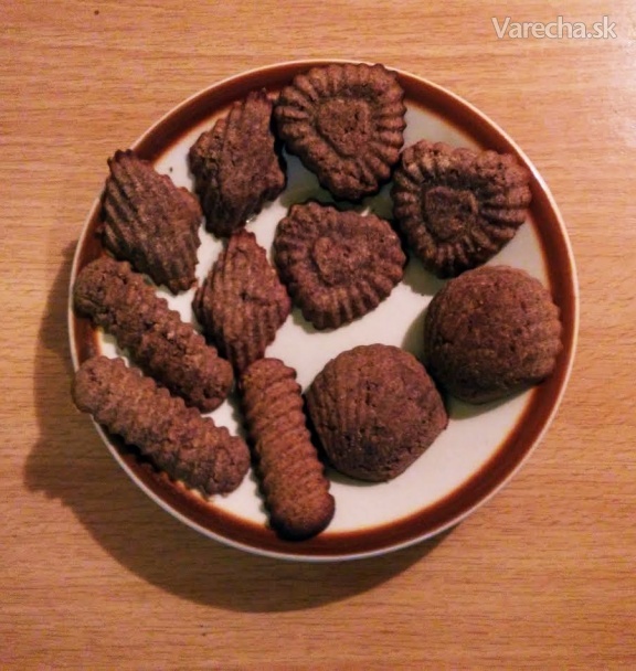 Lieskovo-orechové keksy