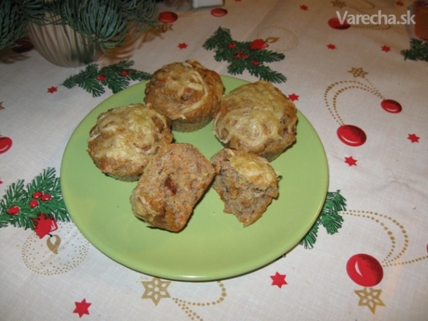 Slané tempehové muffiny