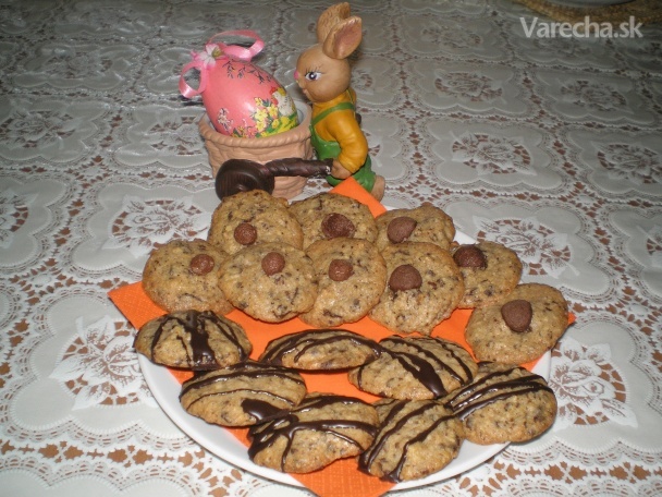 Čokoládové cookies pre šibačov (fotorecept)
