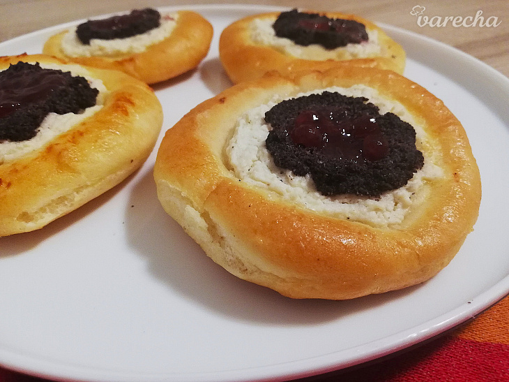 Moravské koláče s čučoriedkami