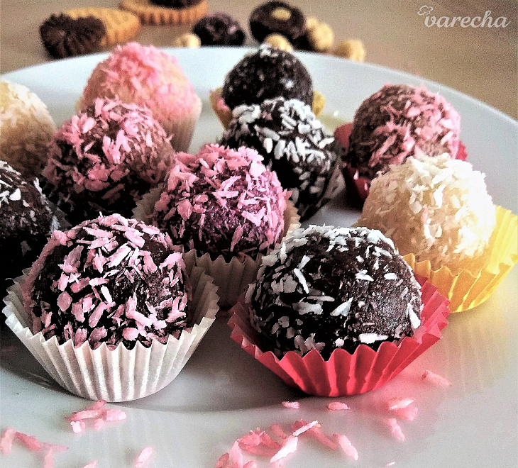 Dezertné kokosové guľky