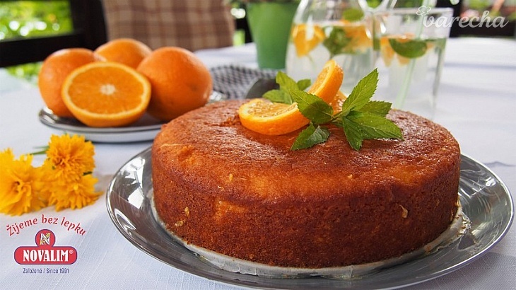 Sicílska pomarančová torta bez lepku 