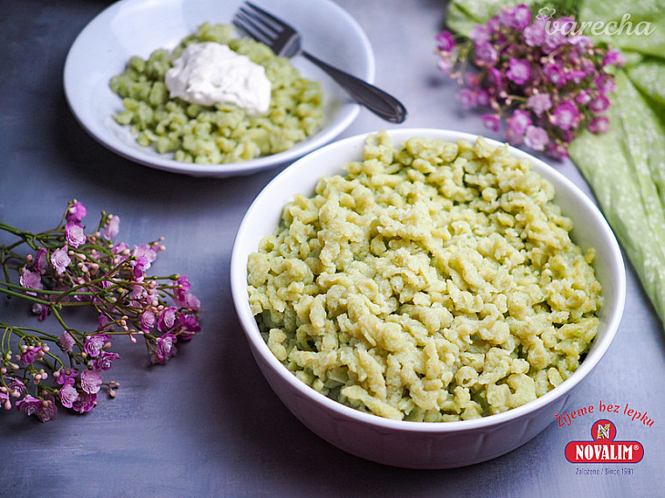 Recept - Bezlepkové halušky