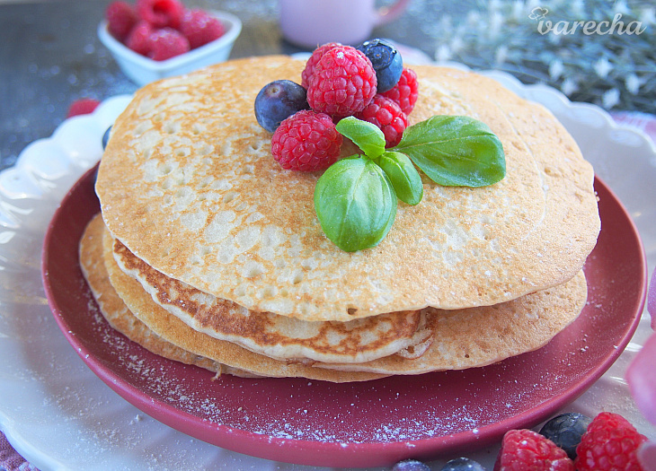 Americké palacinky s javorovým sirupom bez lepku