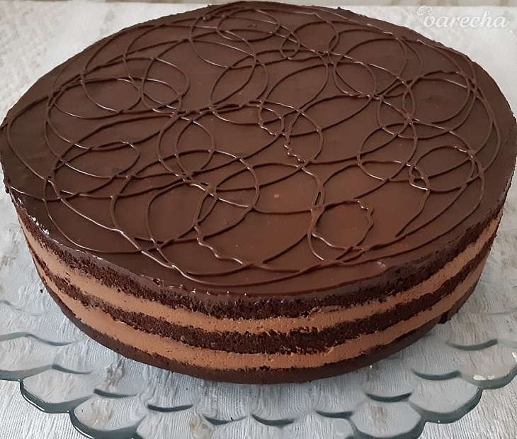 Zamatová čokoládová torta (fotorecept)